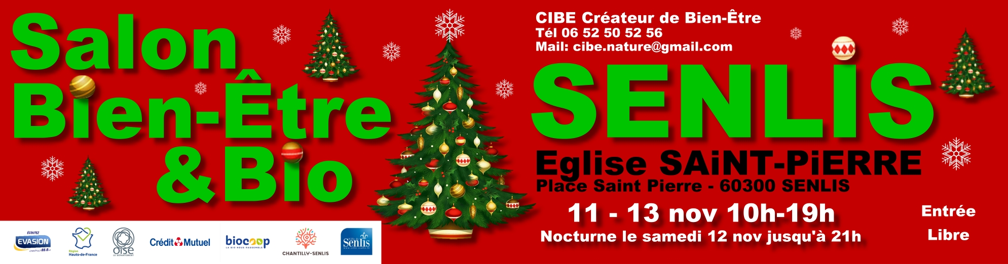 Bannière Salon Noël 2022